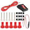 Roof Warning Light 3PC LED Compatible with Chevrolet GMC Pickup Truck 2007 2008 2009 2010 2011 2012 2013 Car Accessories