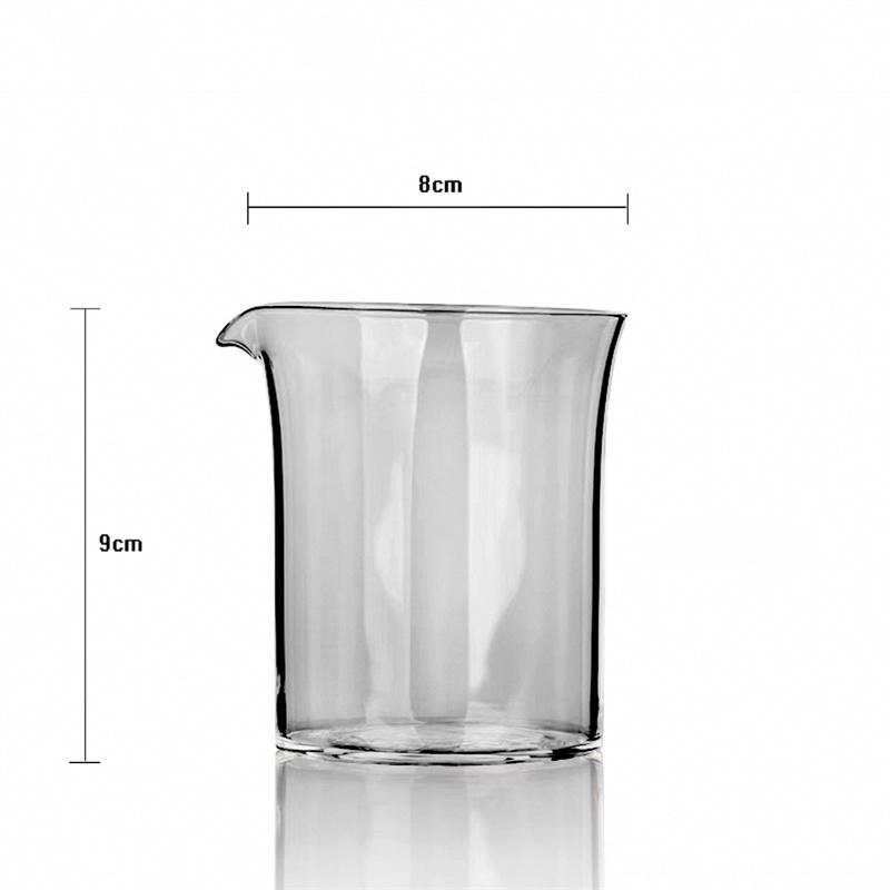 230ML Heat Resistant Glass Fair Cup Pitcher Tea Pitcher with Gooseneck Spout for Even Pouring Chinese Kung Fu Tea Set Accessory 230ml чистый