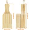 2-in-1 Wooden Tostones Plantain Press Banana Smasher Maker Foldable Potato Grinder With Handle Reusable Kitchen Tool