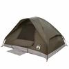 Vidaxl Tourist Tent, 2-Person, Dome, Brown, Waterproof