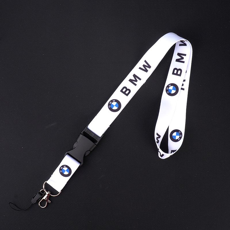 NDQB9 Mobile Phone Motorcycle Car Neck Strap Lanyard Keychain For Bmw E46 E36 G20 E90 E60 F30 F10 E39 X1 M Performance Car Accessories