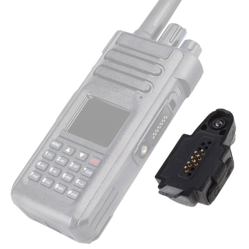 Audios Adapter to 2 Pin Connector Walkie-Talkies Earpiece for GP328Plus Retevis RT29 RT48 RT82 Ailunce HD1