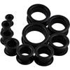 1Pair 3-48mm Silicone Ear Plugs And Tunnels Piercing Expander Piercing Tunnel Ear Tunnels Stretchers Plug Oreille Ear Gauges