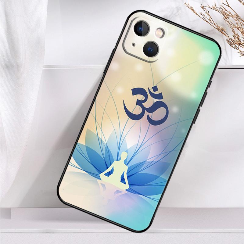 Aum Om Yoga Symbol Fitness Gym Shockproof Case For iPhone 17 16 Pro Max 11 14 15 Plus 12 13 Mini 16e 17 Air Phone Cover