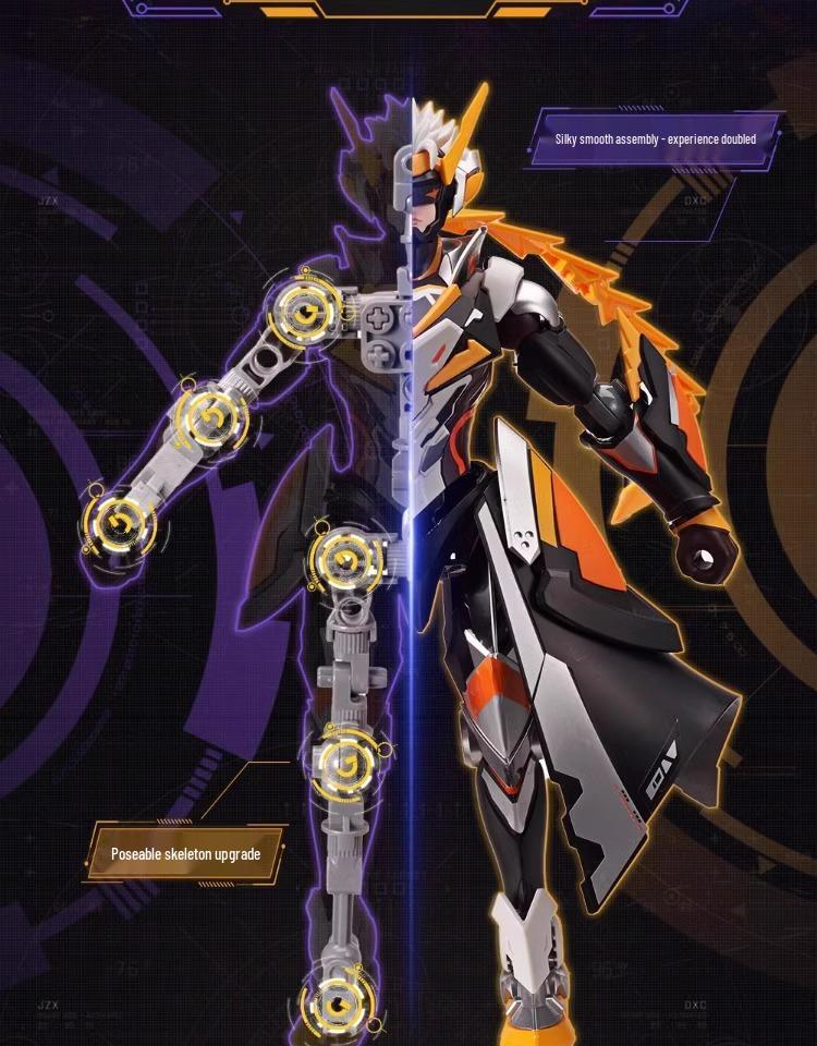 Sun Shangxiang Mecha Building Blocks - Compatible with LEGO, Action Figure Assembly Toy for Boys, Perfect Birthday Gift