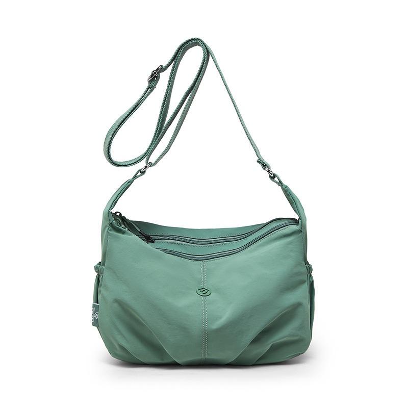 Lässige leichte mehrlagige Umhängetasche Damen neue minimalistische Stil Arbeits-Nylon-Pendler-Tasche Sport-Schultertasche