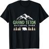 Grand Teton National Park US Wyoming Mountain Men Women Kids T-Shirt