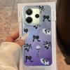 Black Bow Cartoon Animal Phone Cases Phone Case for Xiaomi Redmi Note 14 13 Pro A5 A4 A3 13C 14C 14T 13T Pro Silicone Back Cover