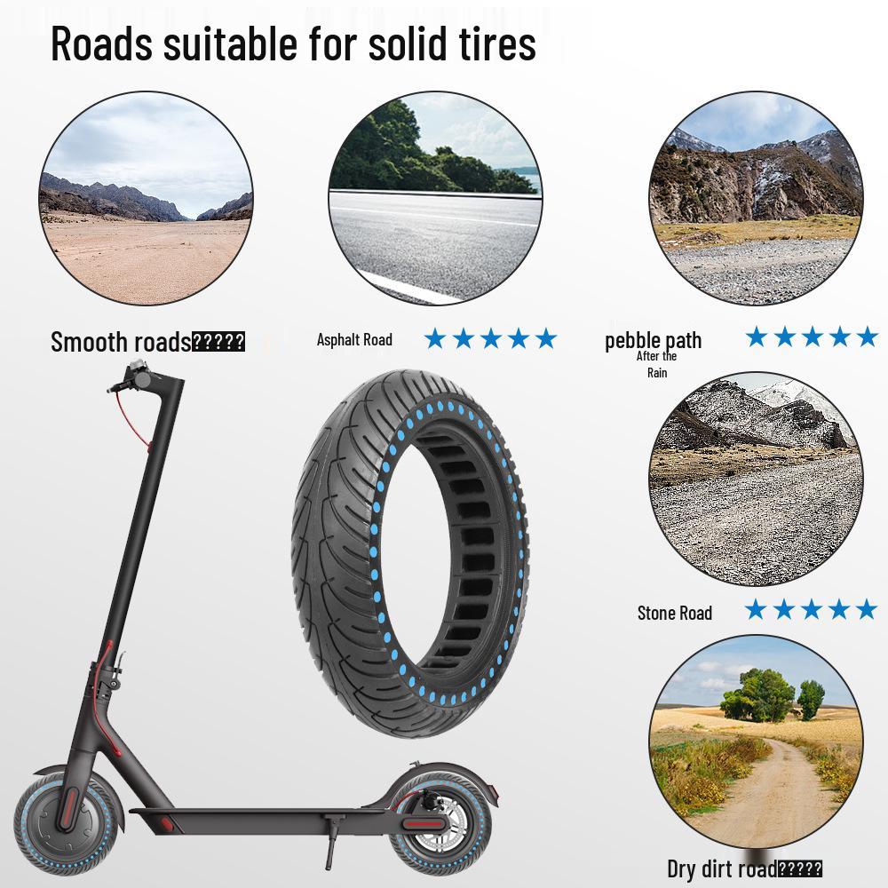 8.5x2.0 Honeycomb-däck för Xiaomi Elskoter - Universellt 8.5" Massivt Flerfärgat Tillbehör