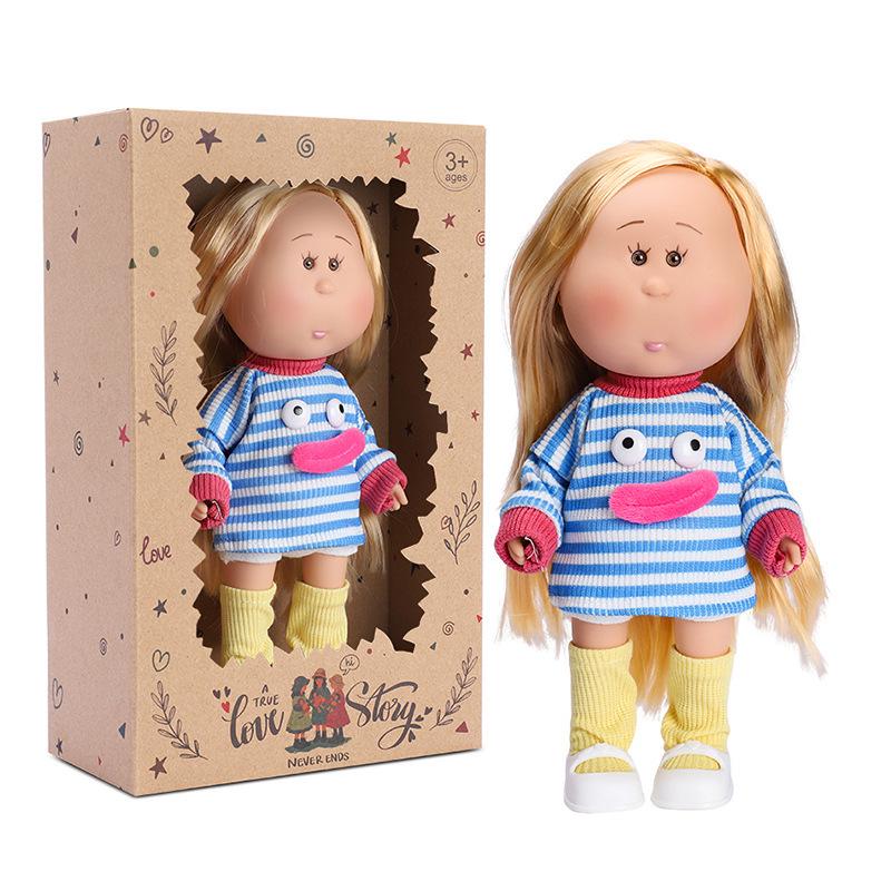 24cm Princess Mia Potato Doll Gift Box Set: Dress-up Barbie Doll for Girls