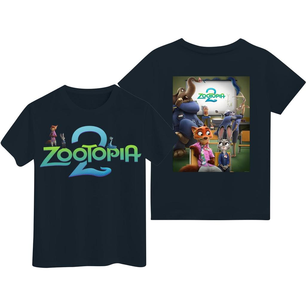 Children's Casual Fashion Cartoon Print Short-sleeved T-shirt Top