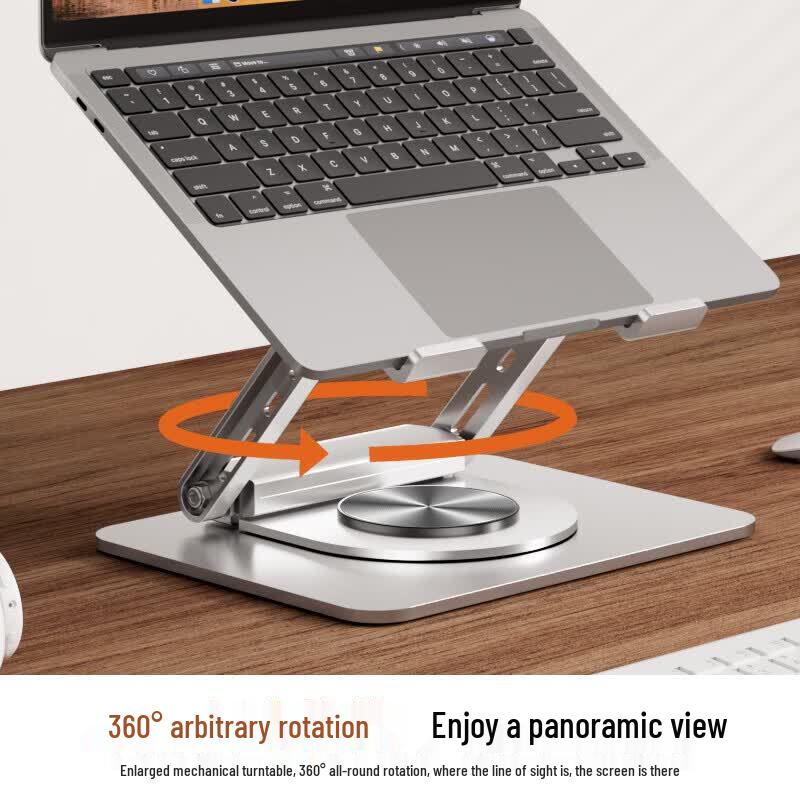 Jichuan 360° Rotating Laptop Stand with USB 3.0 Hub