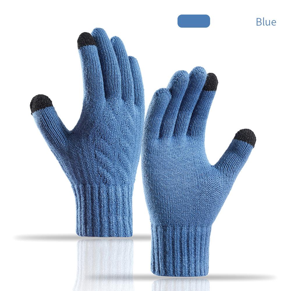 Winter New Outdoor Skiing Gloves with Mobile Phone Touch Screen Operation Men's and Women's Thick Warm Sports Gloves 6