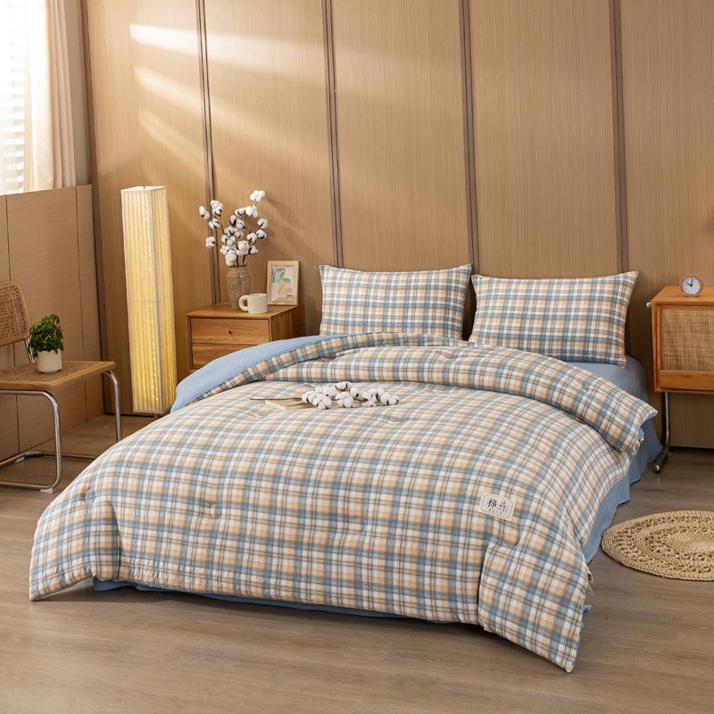 Class A Thickened Xinjiang Cotton Quilt for Home & Dormitory – Four Seasons Use