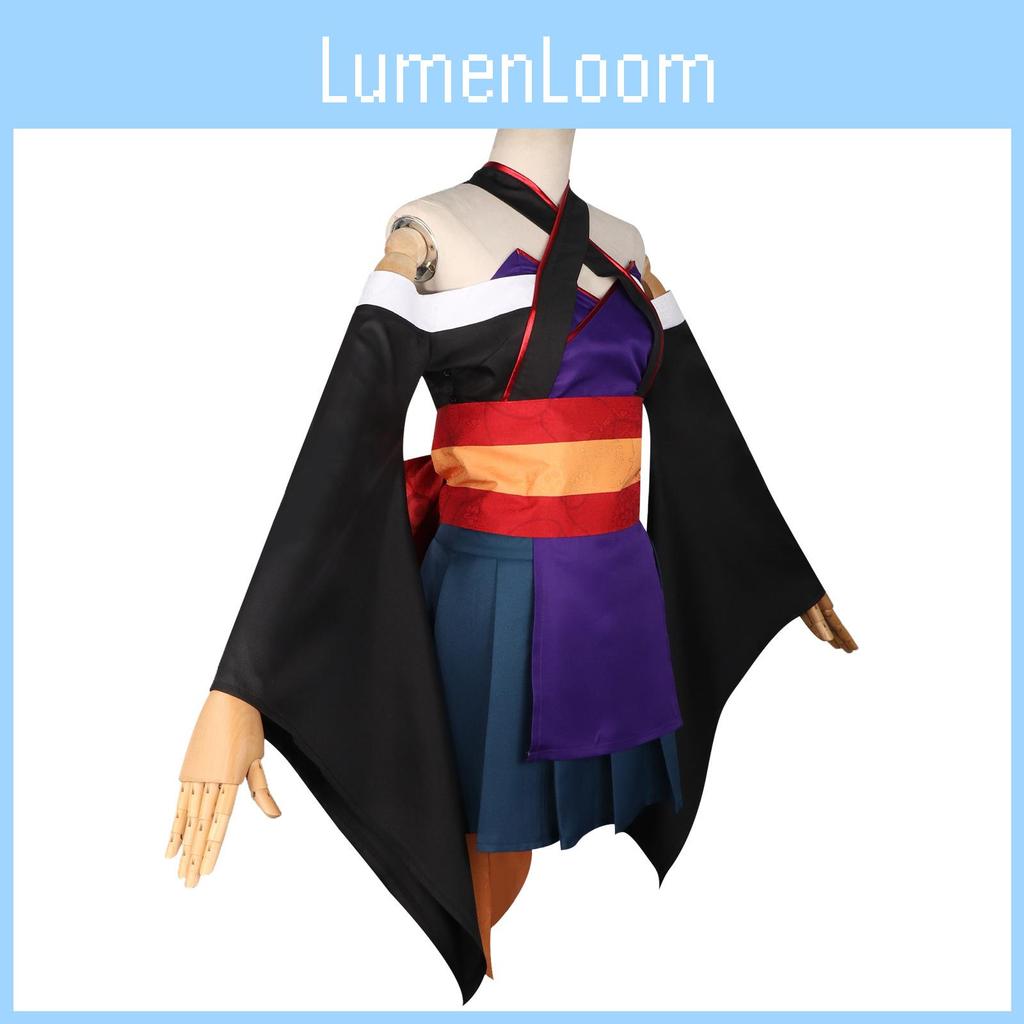 Elegant Cosplay Set With Headpiece For Anime Theme Conventions