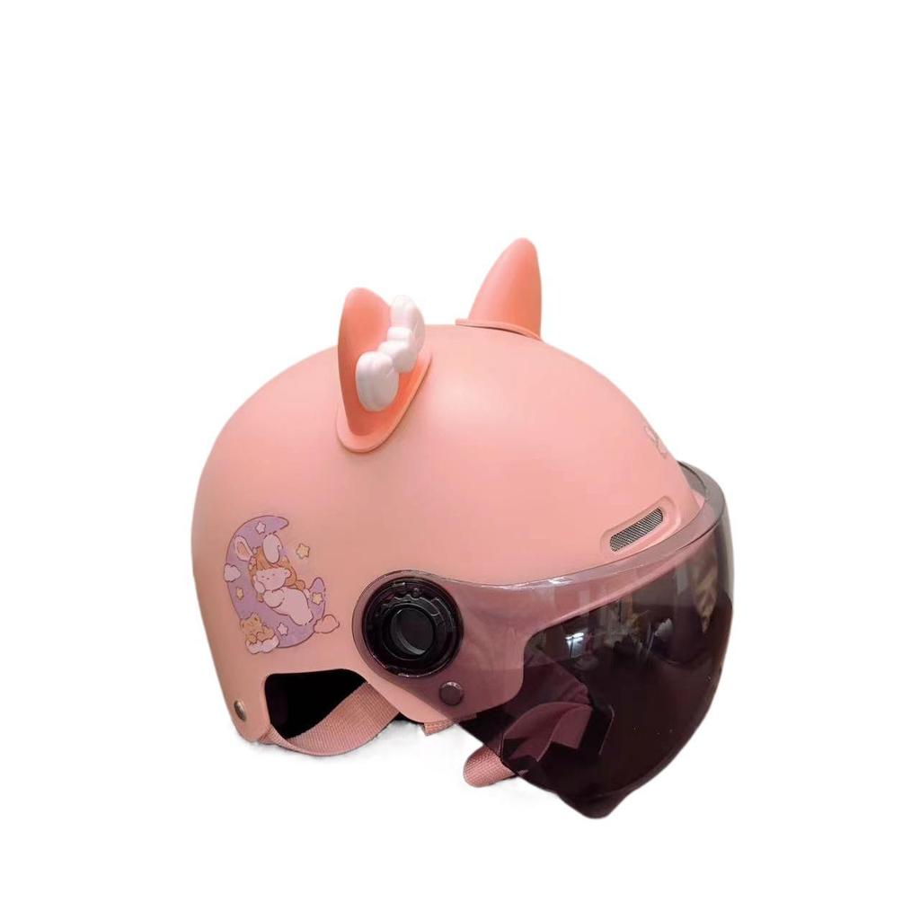 Children's Model Boys and Girls Electric Car Helmet Cute Baby Kindergarten Primary School Fall-proof Thickened Small Head Circumference