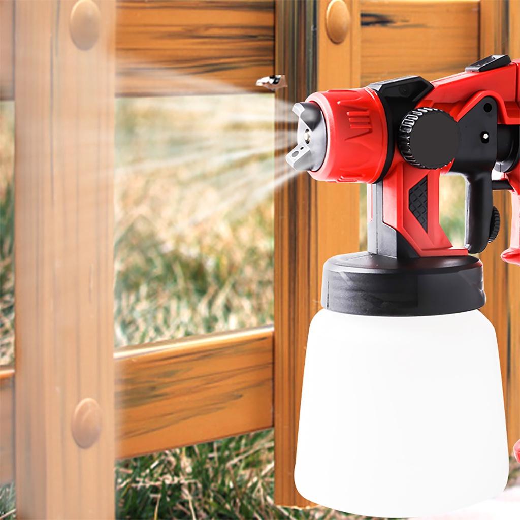 21V Electric Paint Spray Gun Large Capacity 800ml Tools For Home For Garden For Painting Sprayer Gun Airbrush For Battery