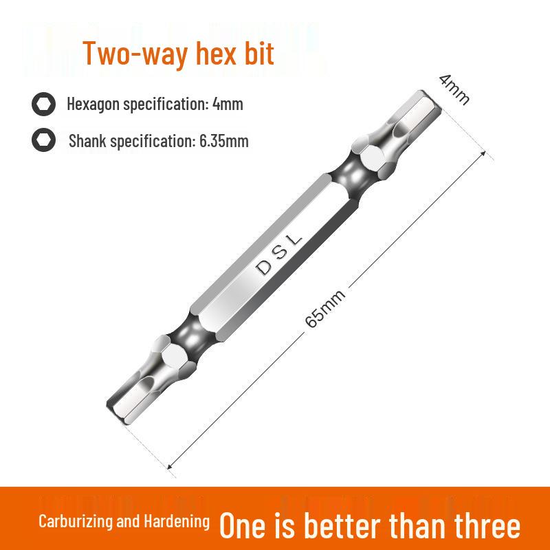 Industrial Grade Magnetic Hex Socket Driver Bit Set for Electric Screwdrivers and Hand Drills