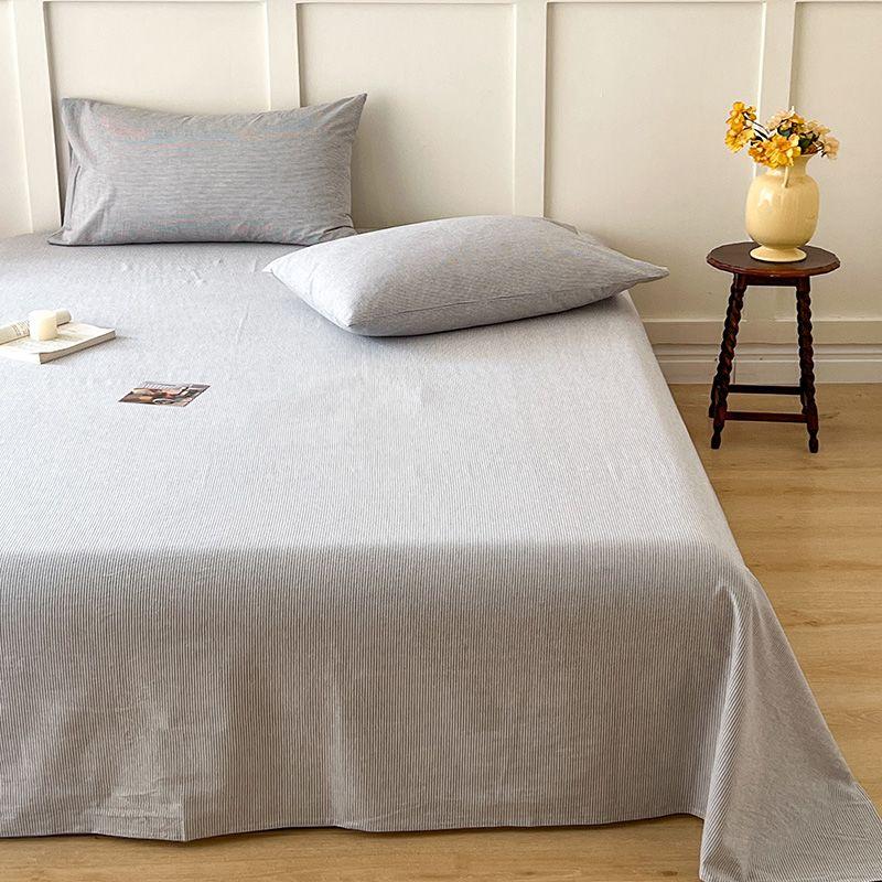 Minimalist Bed Sheet For 1.5m Bed, Single Double Household & Student Dormitory Use