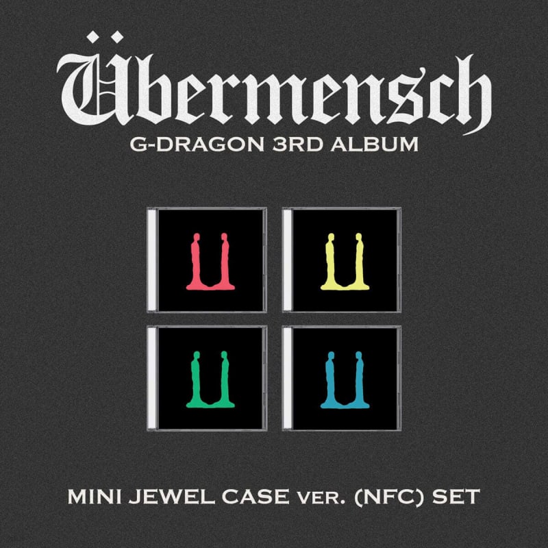 

G-DRAGON - 3RD ALBUM [Übermensch][MINI JEWEL ver. SET](NFC)