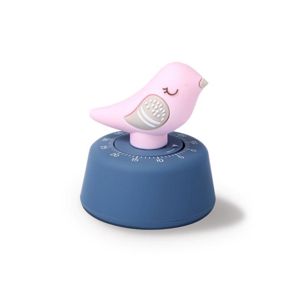 Kitchen Chronograph Reminder Mechanical Stopwatch Cooking Baking Helper Plastic Cartoon Kitchen Gadgets Learning Time Manager