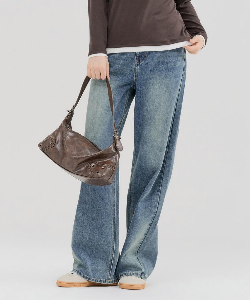 CHASECULT Women'S M-Tone Washed Wide Denim-Ferg2362B0N