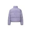 Reebok Warm And Comfortable Stand Collar Zipper Bread Down Jacket Women Jackets Light-Purple 24FRM204WGP5