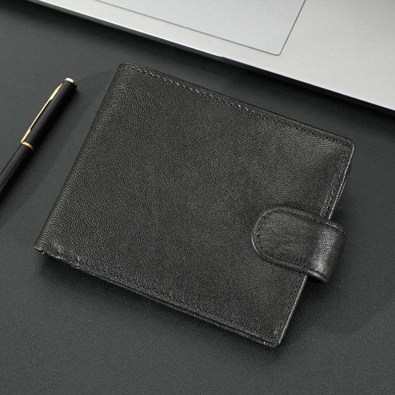 Cowhide Men's Wallet, Multi-functional Bag, Short Wallet, High-end Wallet, Coin Purse