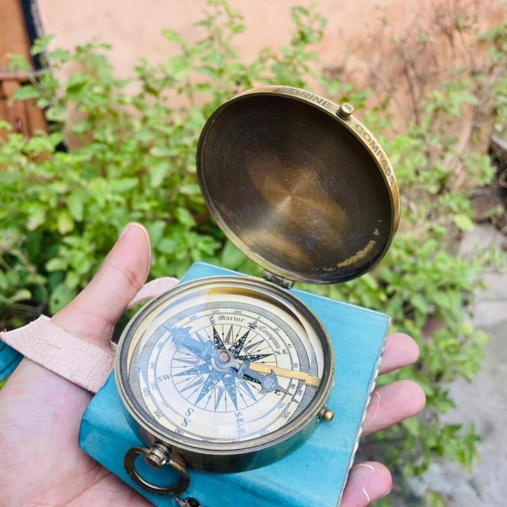 Custom Engraved Compass Gift for Baptism, Confirmation, First Communion, Christening, Personalized Religious Compass And Him or Her