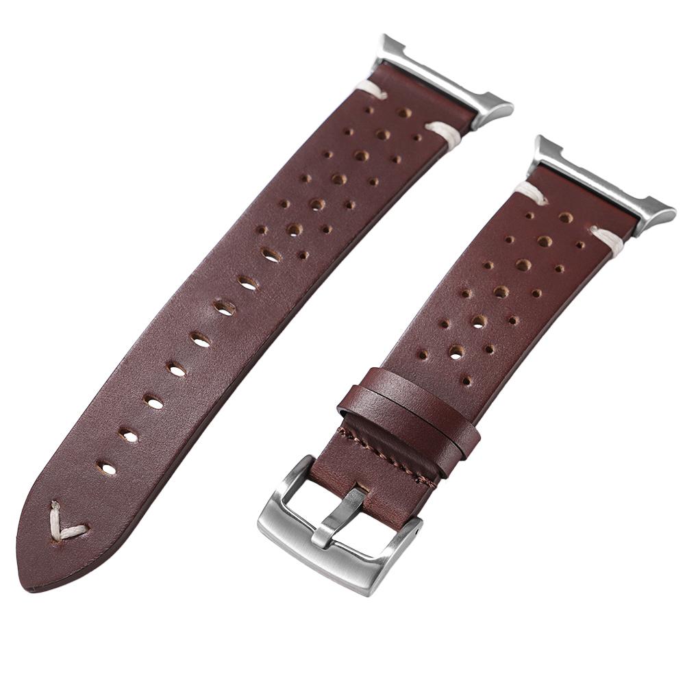 

Vintage Genuine Leather Strap for Samsung Galaxy Watch 8 40mm 44mm Soft Cowhide Band for Men Women Bracelet Watch Accessories 22mm