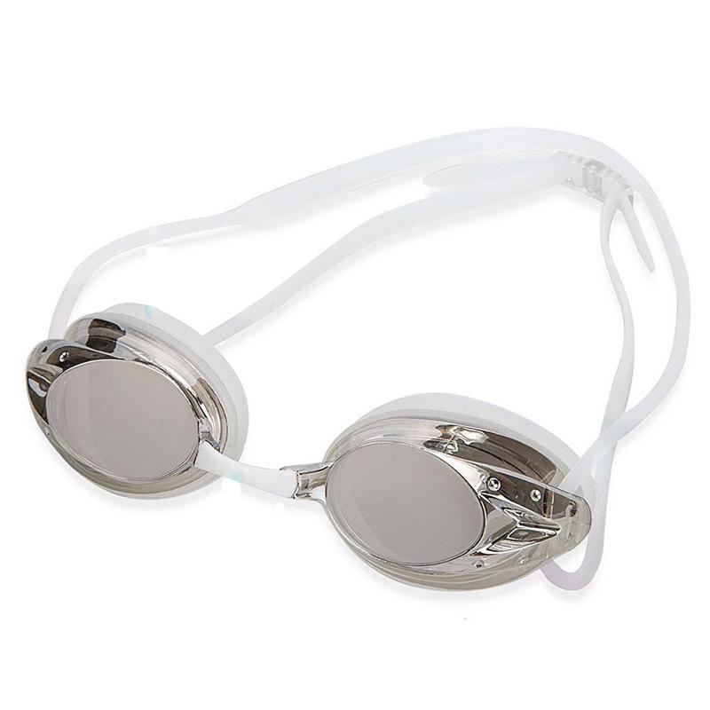 Adult-sized Anti-fog High-definition Waterproof Professional Competition Electroplated Swimming Goggles2