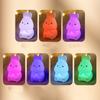 Desktop Ornaments Silicone LED Night Light Cute Mini Desk Lamp Creative Soft Sleeping Light Gift