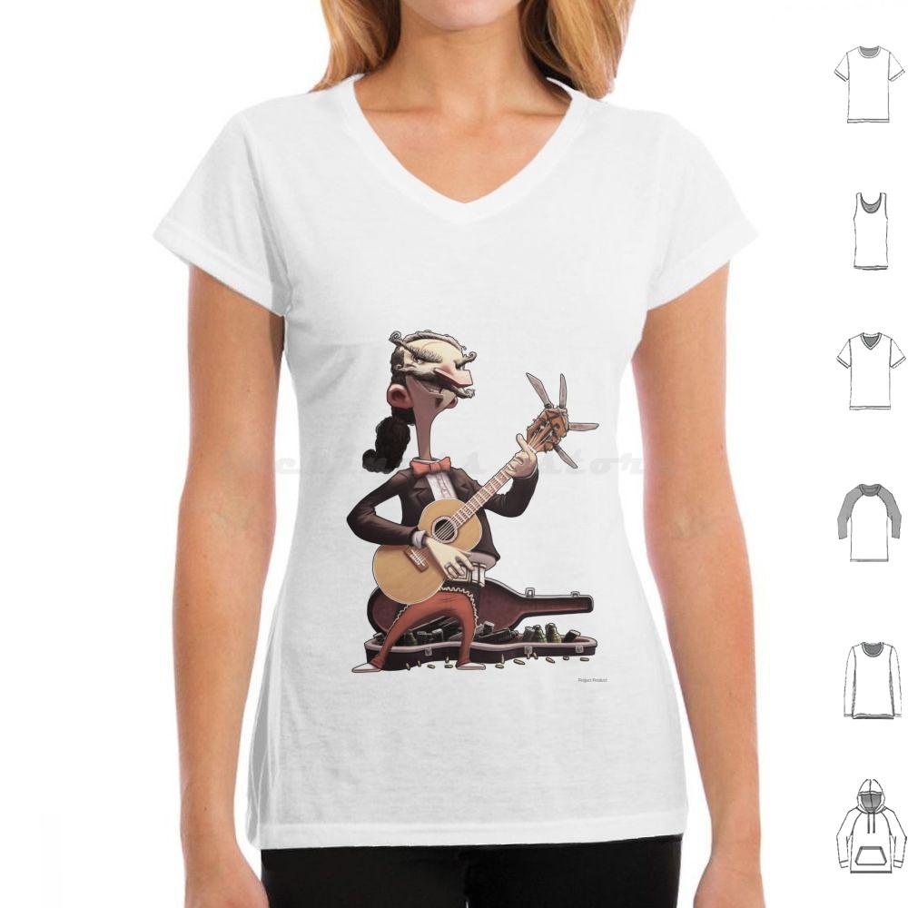 Elektrisch Esteban Lebende Ausgabe T-Shirt Baumwolle Männer Frauen DIY Druck Gitarre Mariachi Konzert Show Auftritt Bühne