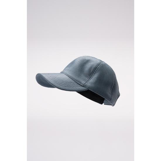 

Темно-серая куртка из натуральной кожи с эффектом кожи