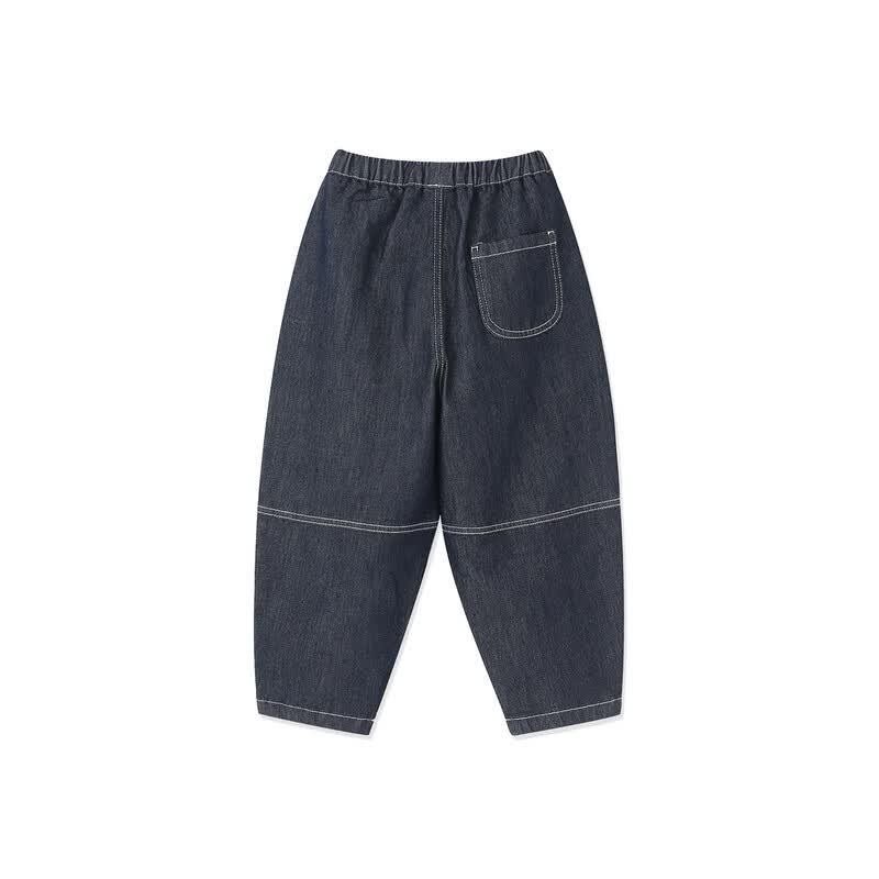 B.Duck Boys' Loose Straight-Leg Denim Jeans