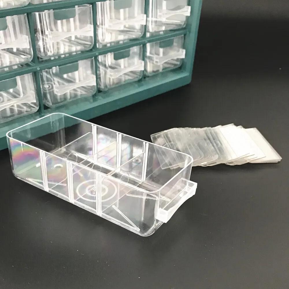 30*13*24cm1pc 25 Grids Drawer Parts Transparent Sorting Storage Box, Screw Classification Component box,Electronic Components Storage ToolBox.