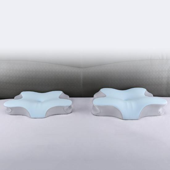 Memory Foam-Kissen, langsame Rückfederung, elastisches Nackenschmerzlinderungskissen, Kühltechnologie, Schlafkissen, hochdichte Unterstützung, atmungsaktiv, waschbar, Seiten- und Rückseite