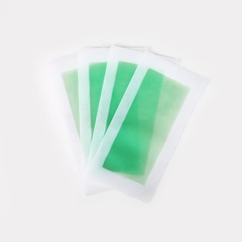 Green Aloe Vera Hair Removal Wax Strips Ready-To-Use Peel-Off Face Eyebrow Lip Non-Irritating 1/5/10/20 Small Pieces