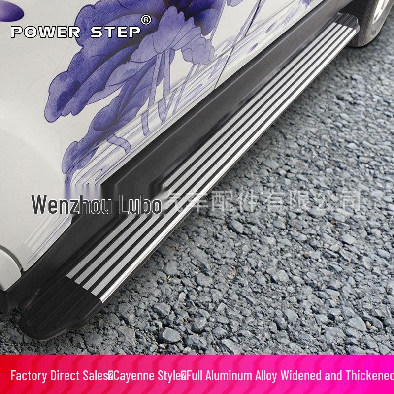 Ford Explorer Fixed Running Boards Black Plum All-Black Panel for Highlander and Teramont Auto Modification