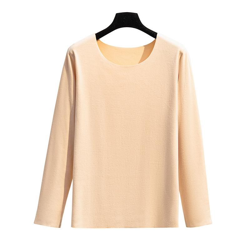 Women S Plus Size Seamless Double Sided Dralon Thermal Base Layer Top