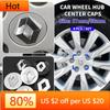2026 Hot For Renault Interior Stickers 4PCS 57mm 60mm Car Wheel Center Hub Cover Badge Logo Emblem For Renault RS Koleos Captur