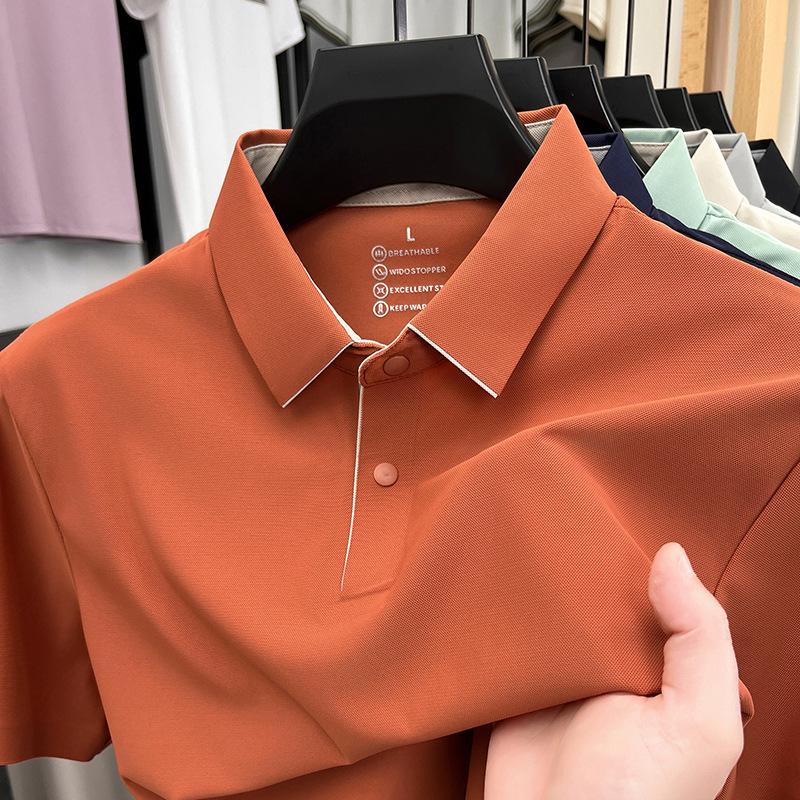 Men s Short Sleeve Casual Polo Shirt 180/2XL (suggested 150-170 jin)