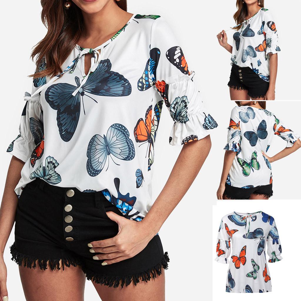 Austin Butterfly Braided Neck Top main image 0