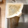 Suction Cup Press Sink Drainer Basket Automatic Dumping Strainer Basket Hanging Faucet Sponge Storage Rack