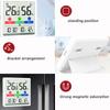 Digital hygrometer Digital hygrometer, Inomhustemperatur, Fuktighetsmätare, Sensor, Hygrometer, Väderstation, Stor LCD-skärm
