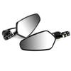 Motorcycle Rrview Mirror, 22mm Aluminum Alloy Rr View Side Mirrors Clr   with   Joint   for GROM MSX125 CB50