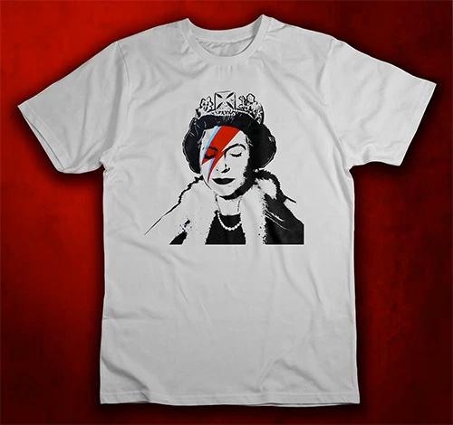 

Bansky Queen Elizabeth T-Shirt Best gift Street Art T Shirt TShirt Tee Man Woman M