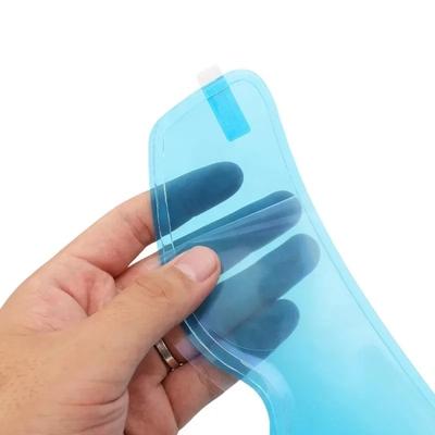 Clear Nano Film Helmet Anti-Rain Sticker for Motorbike Riders Easy Apply Anti-Fog for Better Visibility Rainy Cycling 1-2PCS
