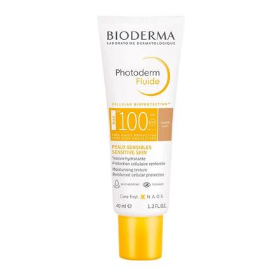 ביודרמה פוטודרם אקווה-פלואיד קל קרם הגנה SPF 100+ PA++++ 40 מ"ל