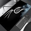 Kali Linux Mousepads Company Mouse Mat X Natural Rubber Nonslip Keyboard Desk Mats Kawaii Large for Laptop Gaming Mouse Pad
